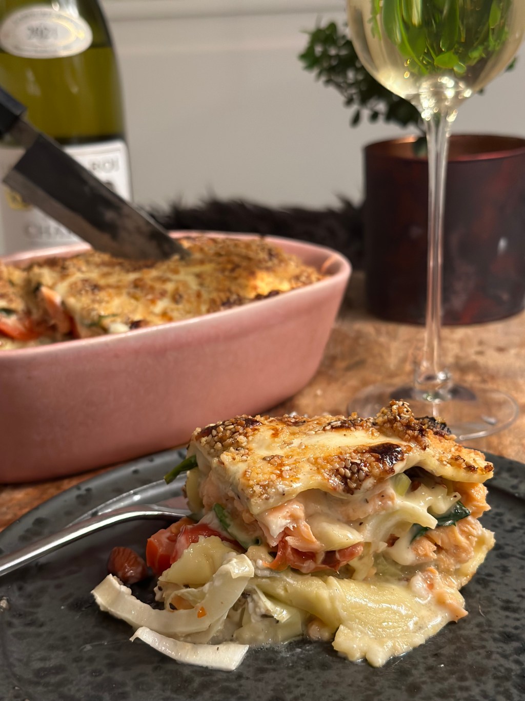 Lakse Lasagne