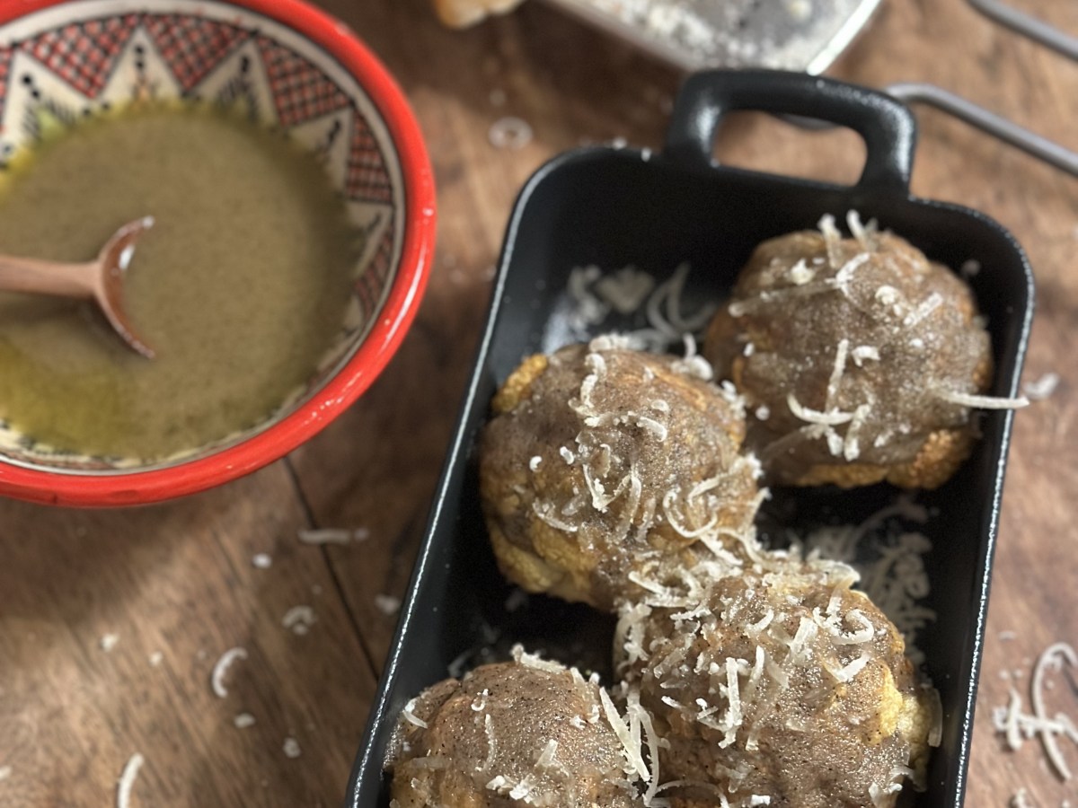 Bagt Blomkål med Trøffel&nbsp;dressing