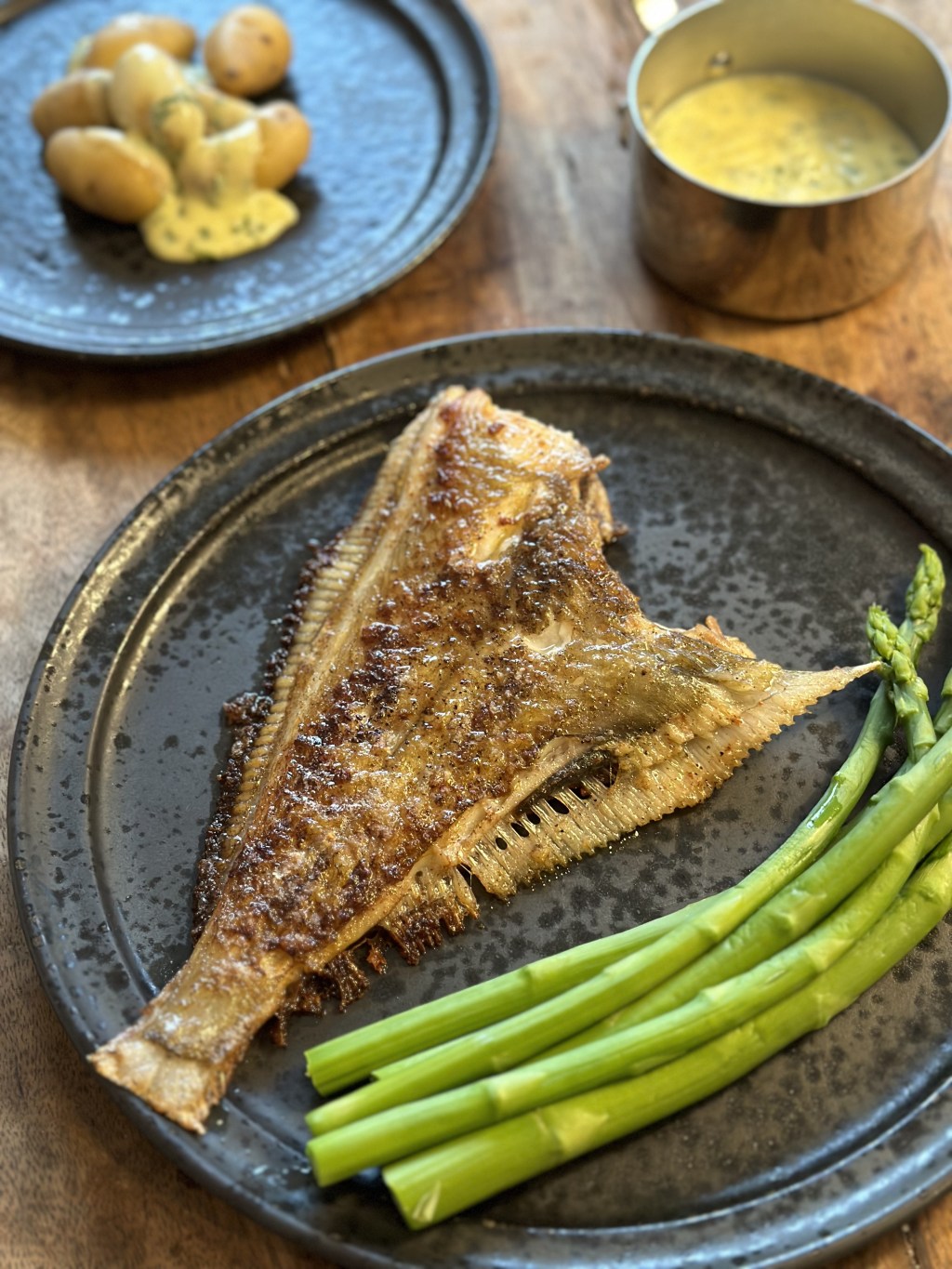 Stegt Rødspættefilet