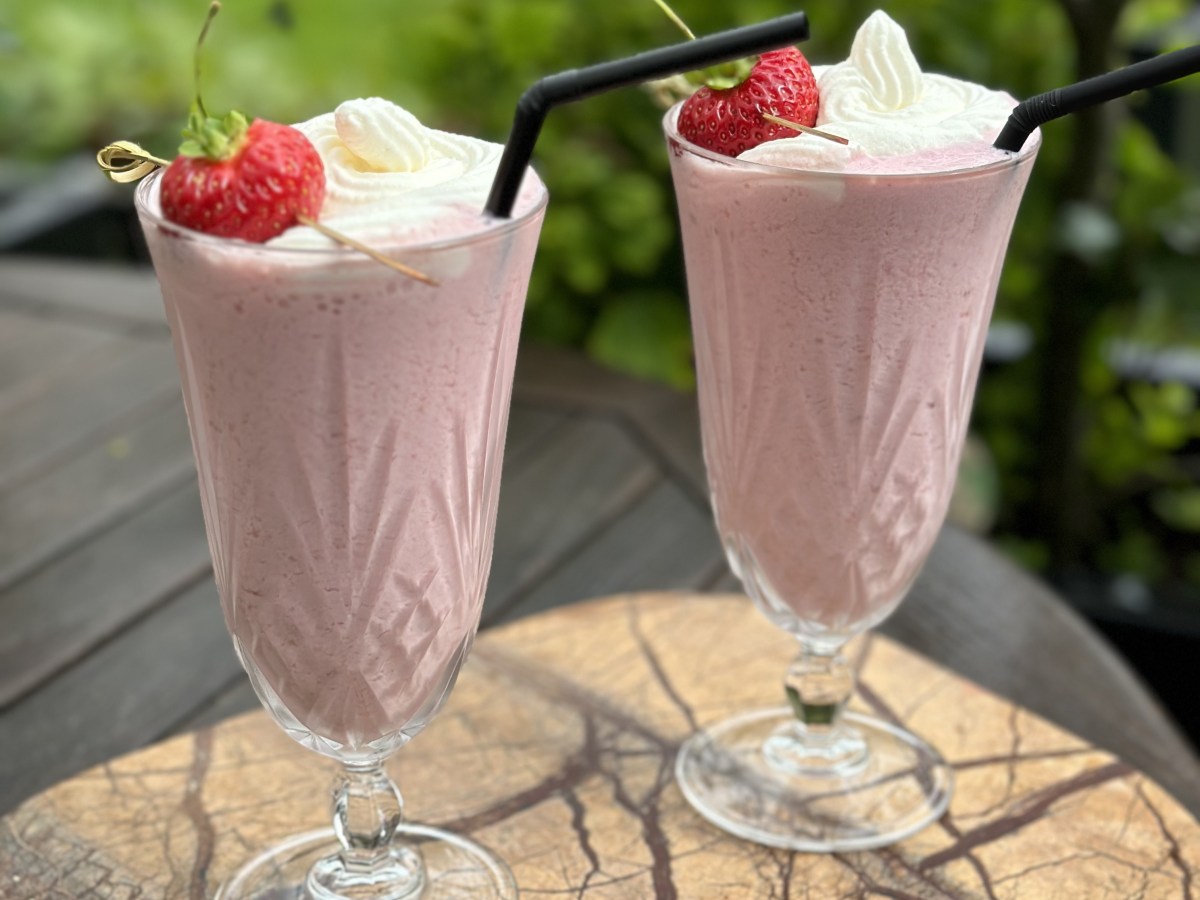 Jordbær Milkshake (laktosefri)