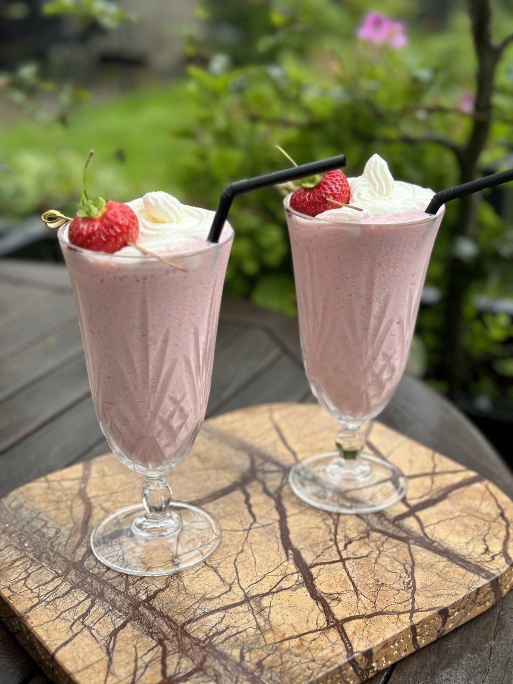 Jordbær Milkshake (laktosefri)