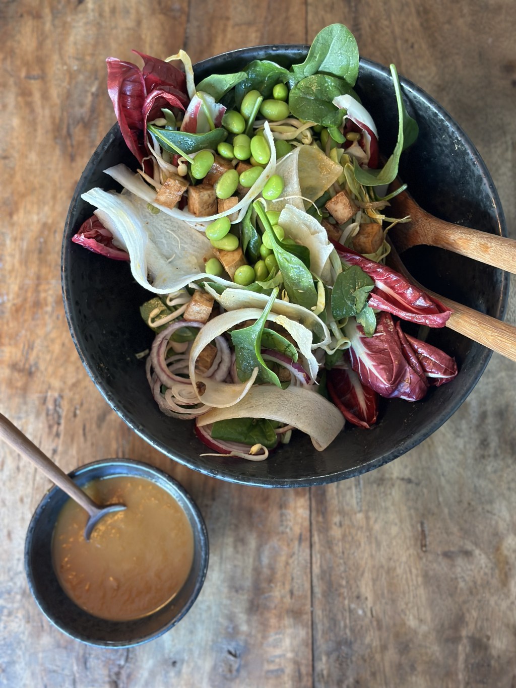 Asiatisk Salat med Japansk&nbsp;dressing