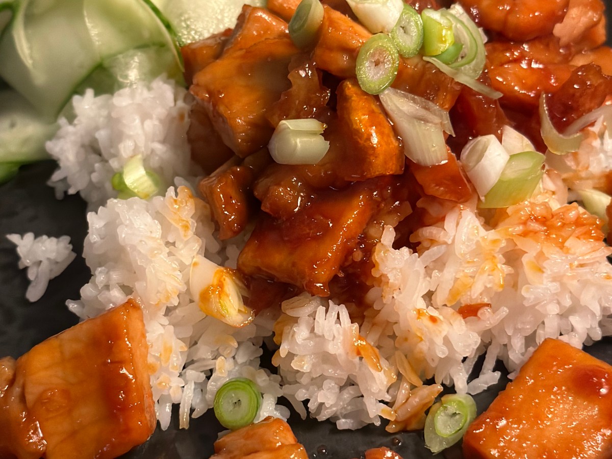 Gris i sød&nbsp;chilisauce