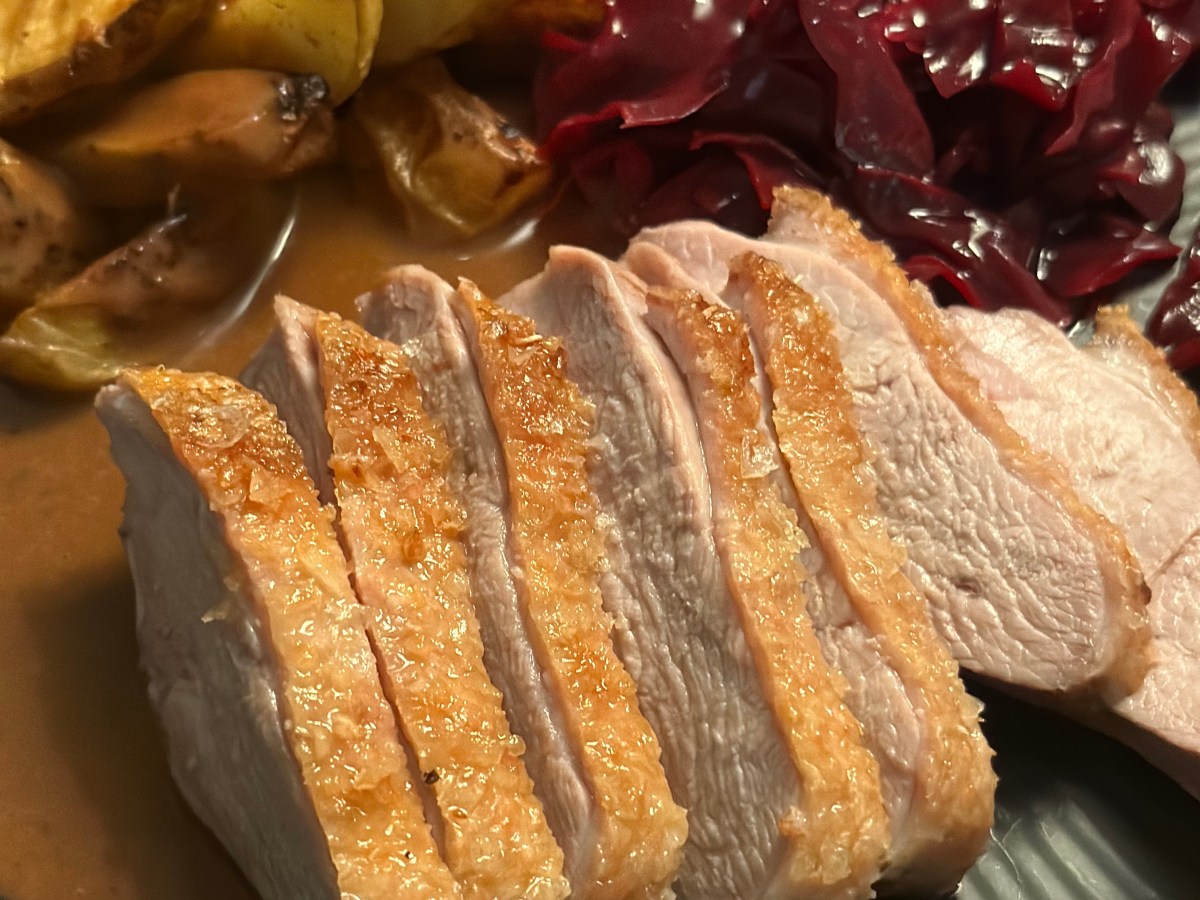 Andebryst i airfryer