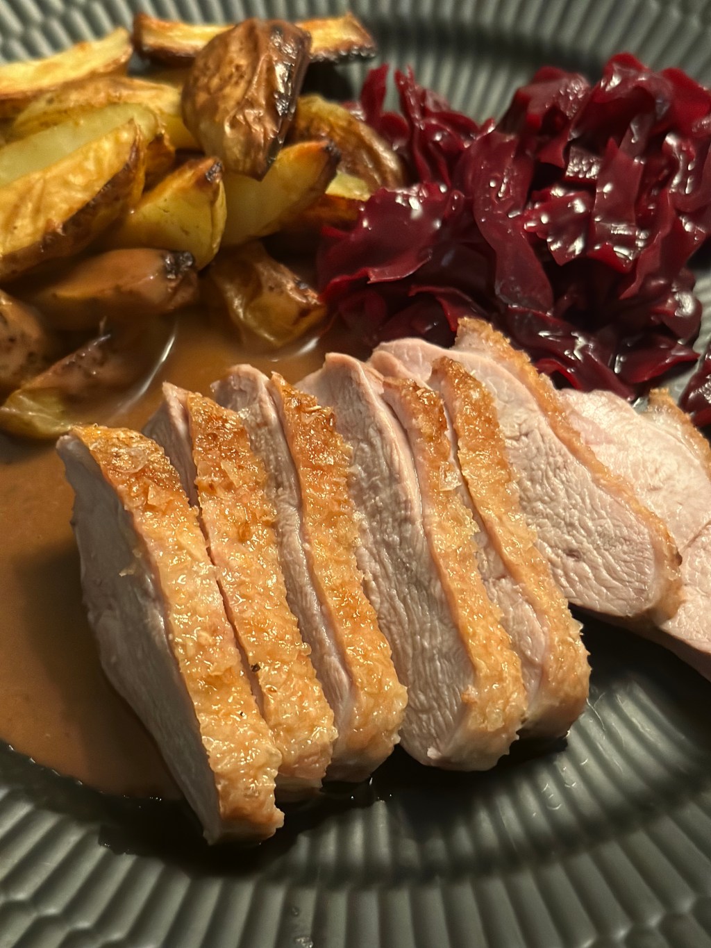 Andebryst i airfryer