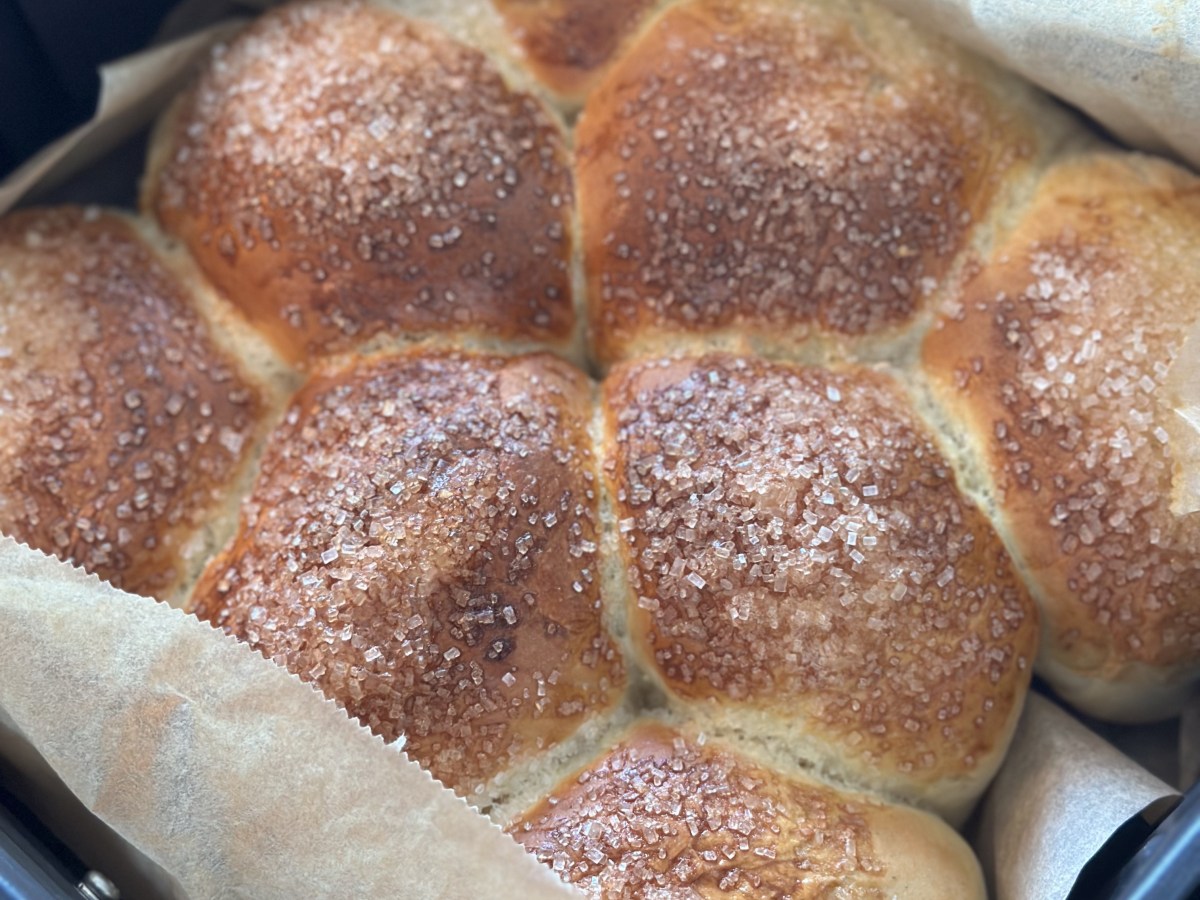 Hvedeboller i airfryer