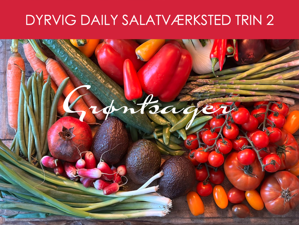 Grøntsager i salat