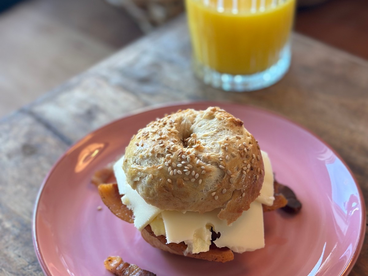New York Bagel Breakfast&nbsp;Sandwich