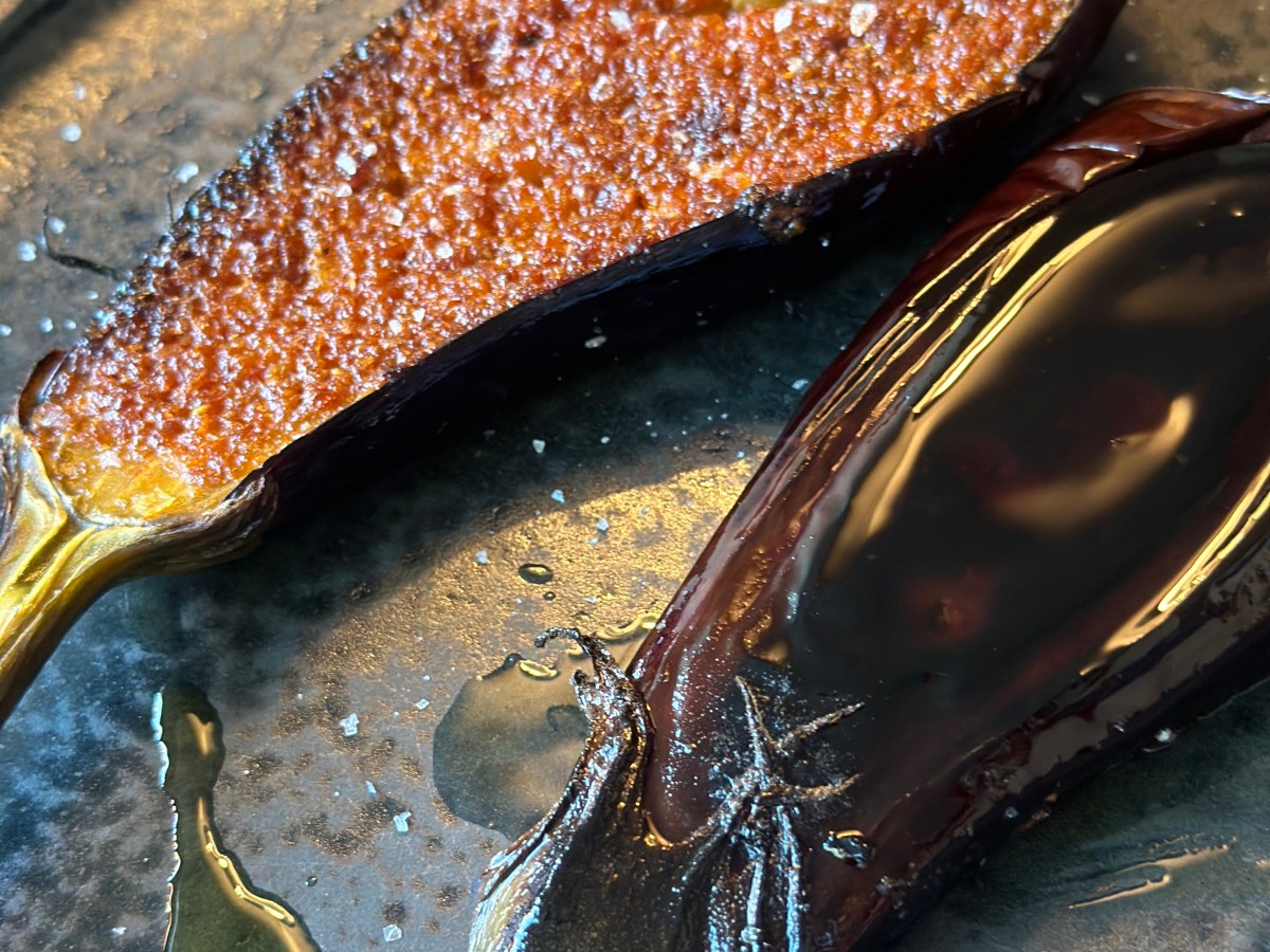 Aubergine med Harissa