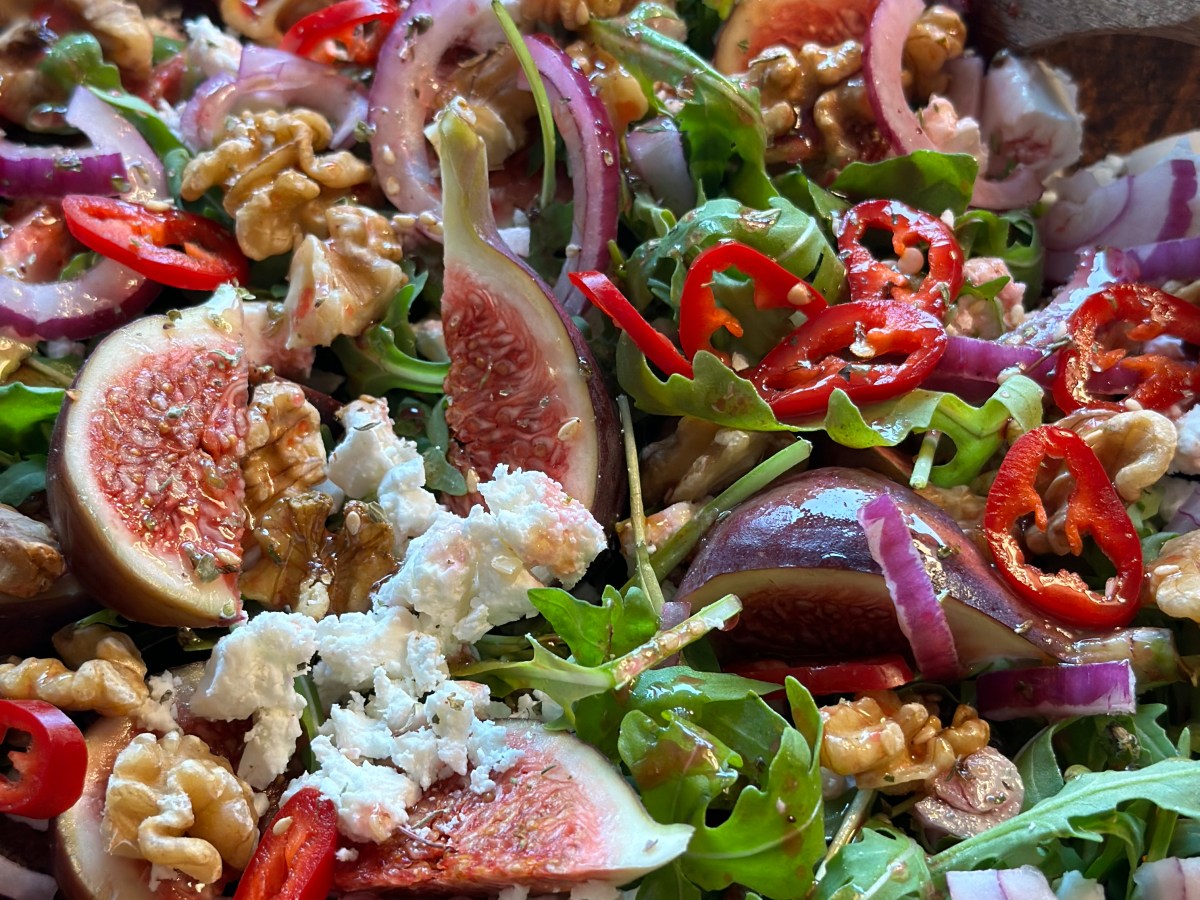 Rucola salat med&nbsp;figen