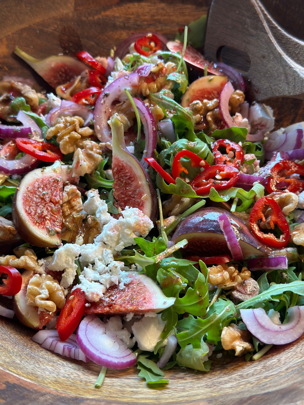 Rucola salat med&nbsp;figen