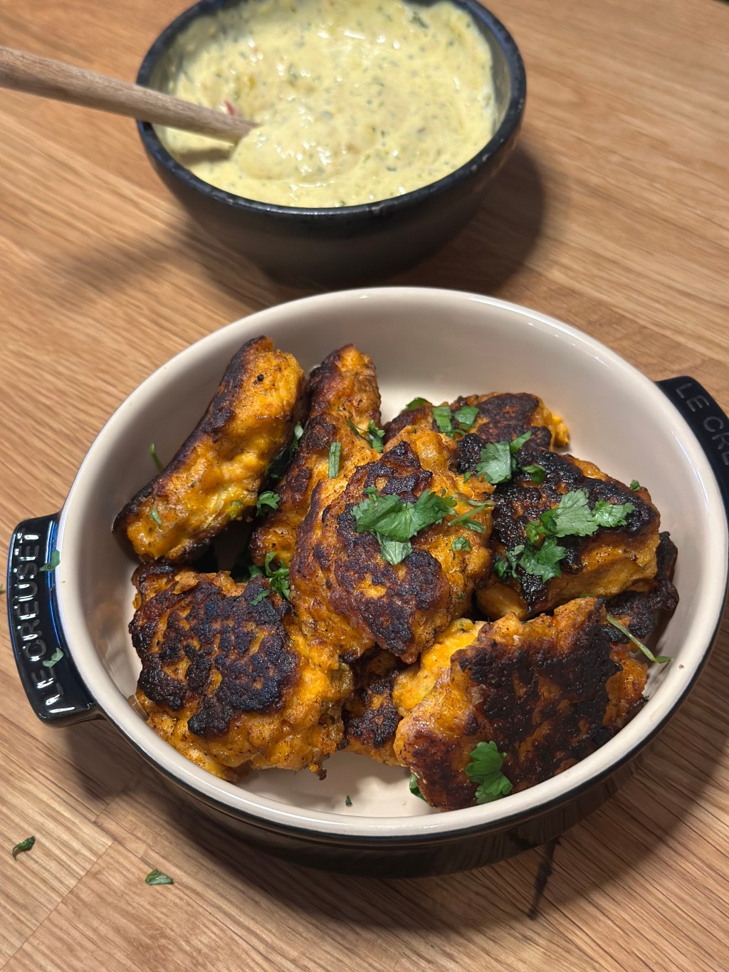 Marokkanske fiskefrikadeller med&nbsp;Chermoulade