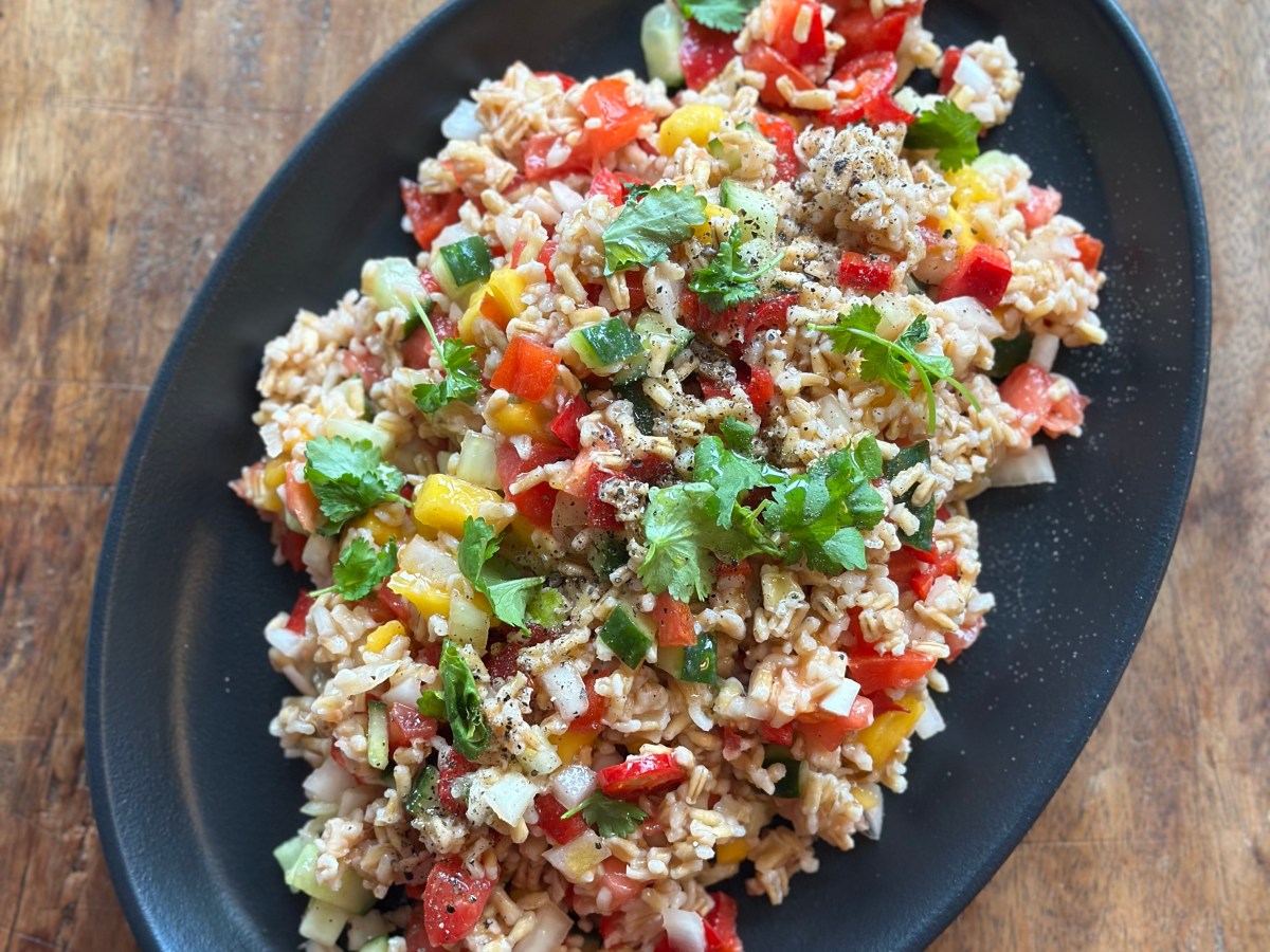 Frokostsalat med Havreris