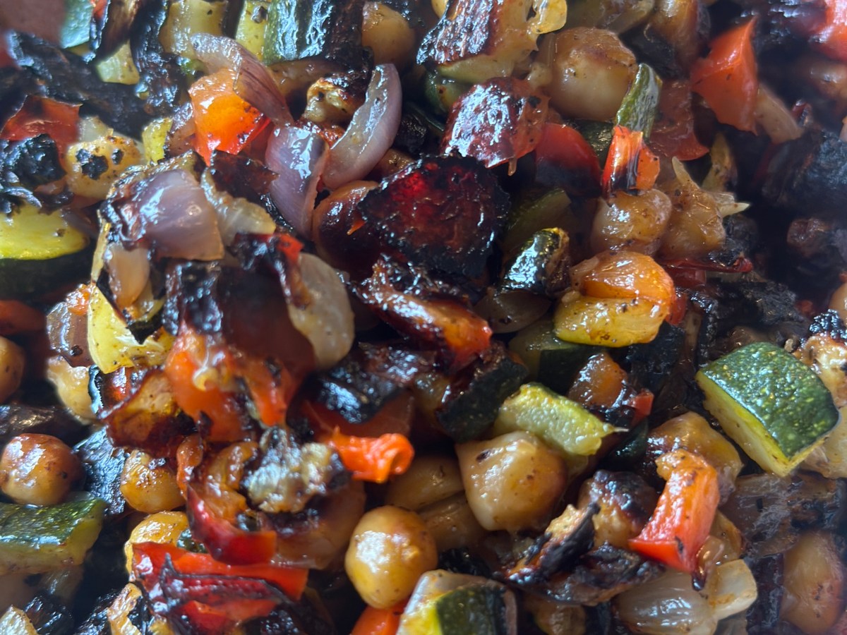 Kikærte salat med&nbsp;zucchini