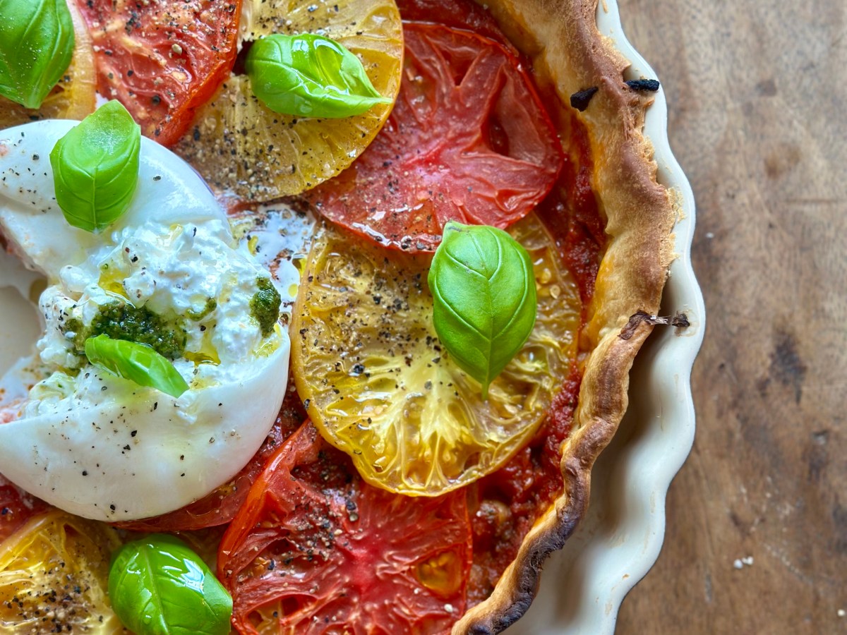 Tarte Tomato med&nbsp;Burrata
