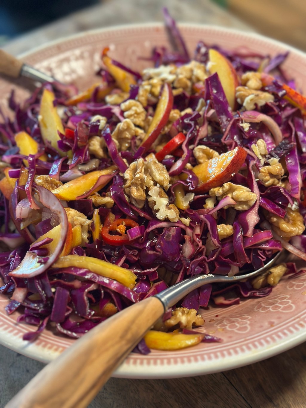 Rød Spidskål Salat