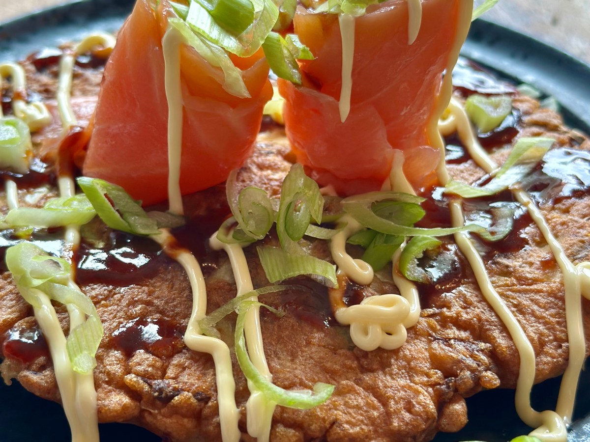 Okonomiyaki (お好み焼き) Japanske&nbsp;Pandekager