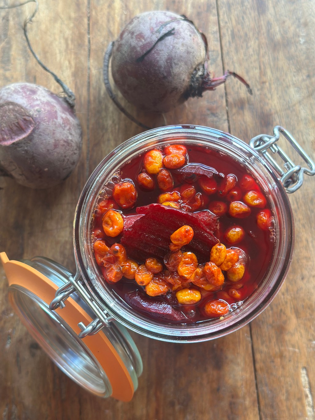 Syltede Rødbeder med&nbsp;havtorn