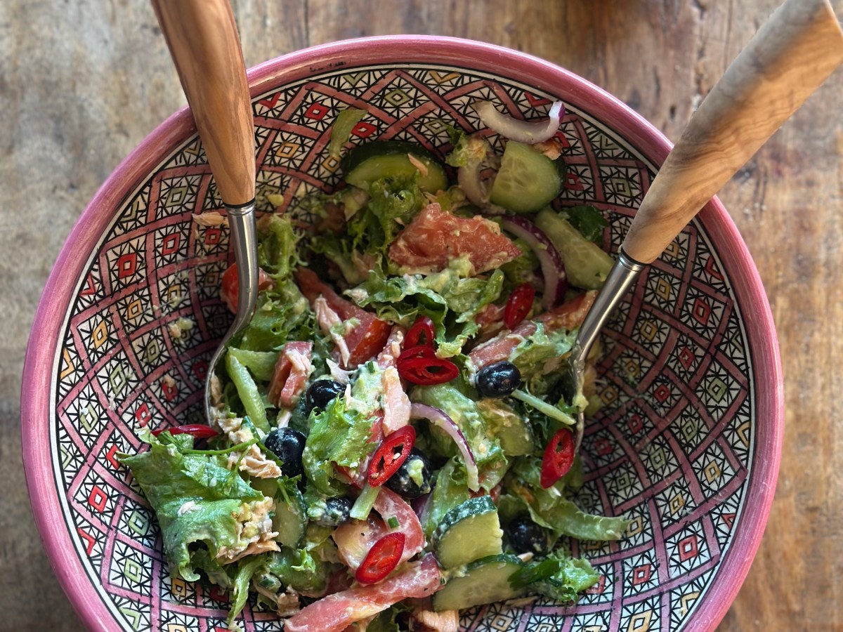 Frokostsalat med Laks