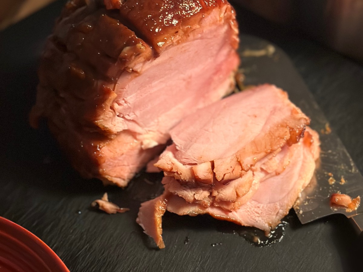 Fersken Glaseret Skinke