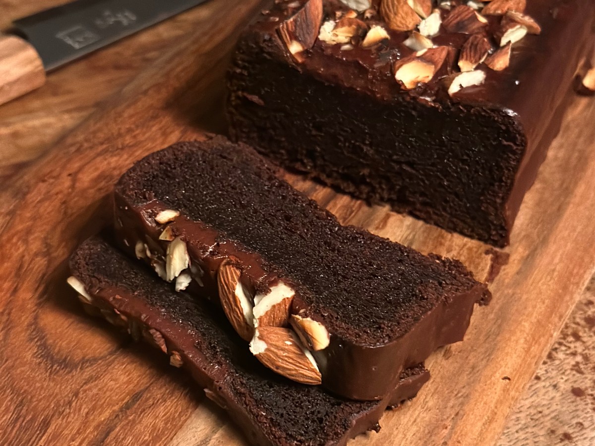 Svampet chokoladekage