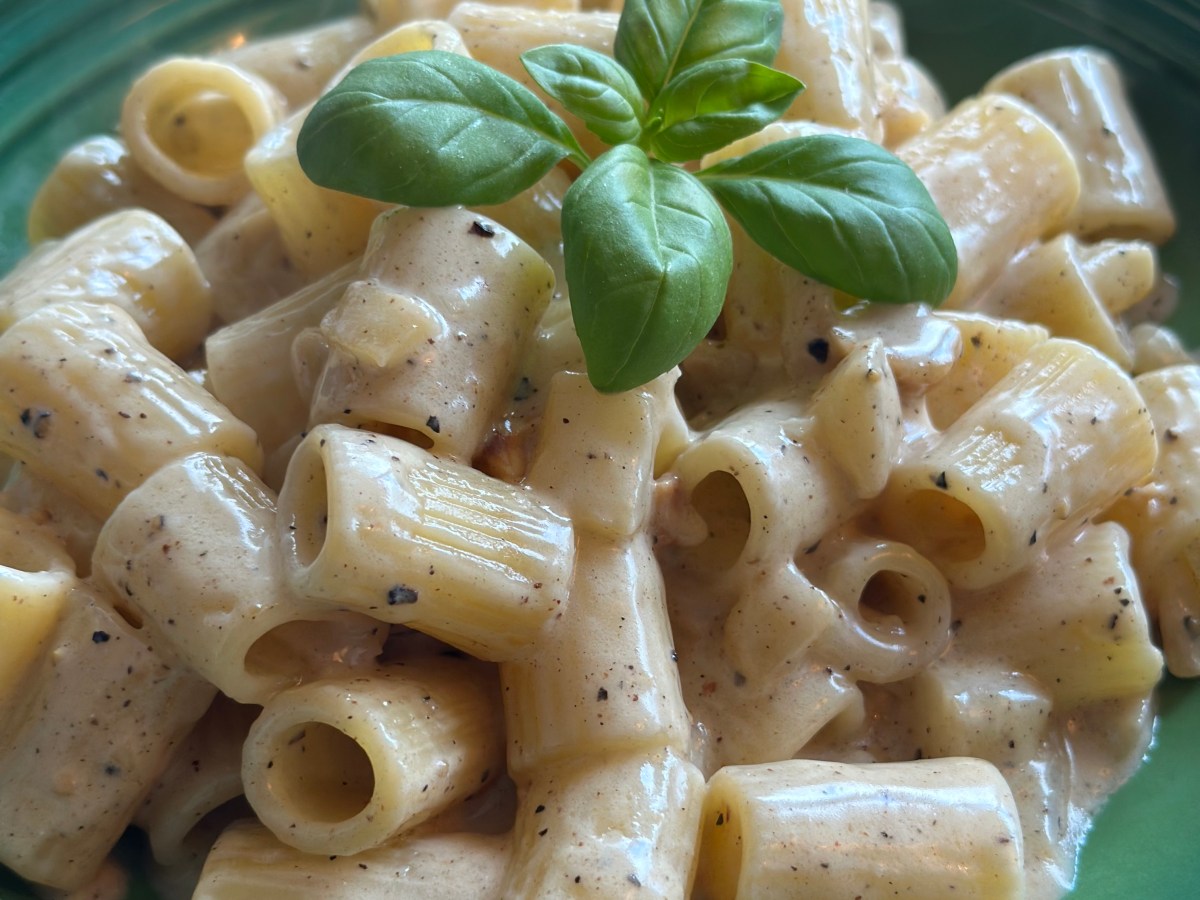 Pasta con pere e&nbsp;parmigiano